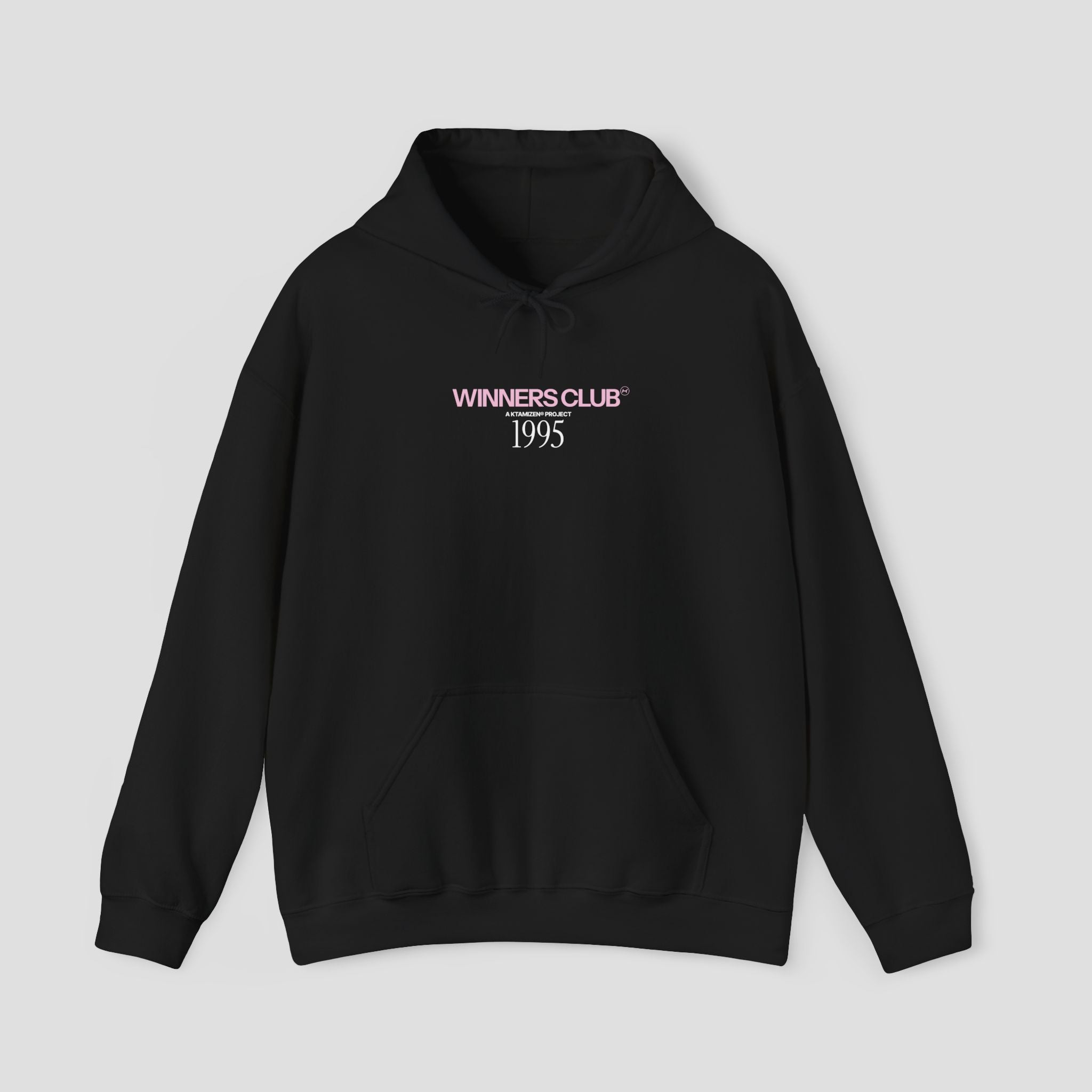 WINNERS CLUB ROSE & BLACK HOODIE