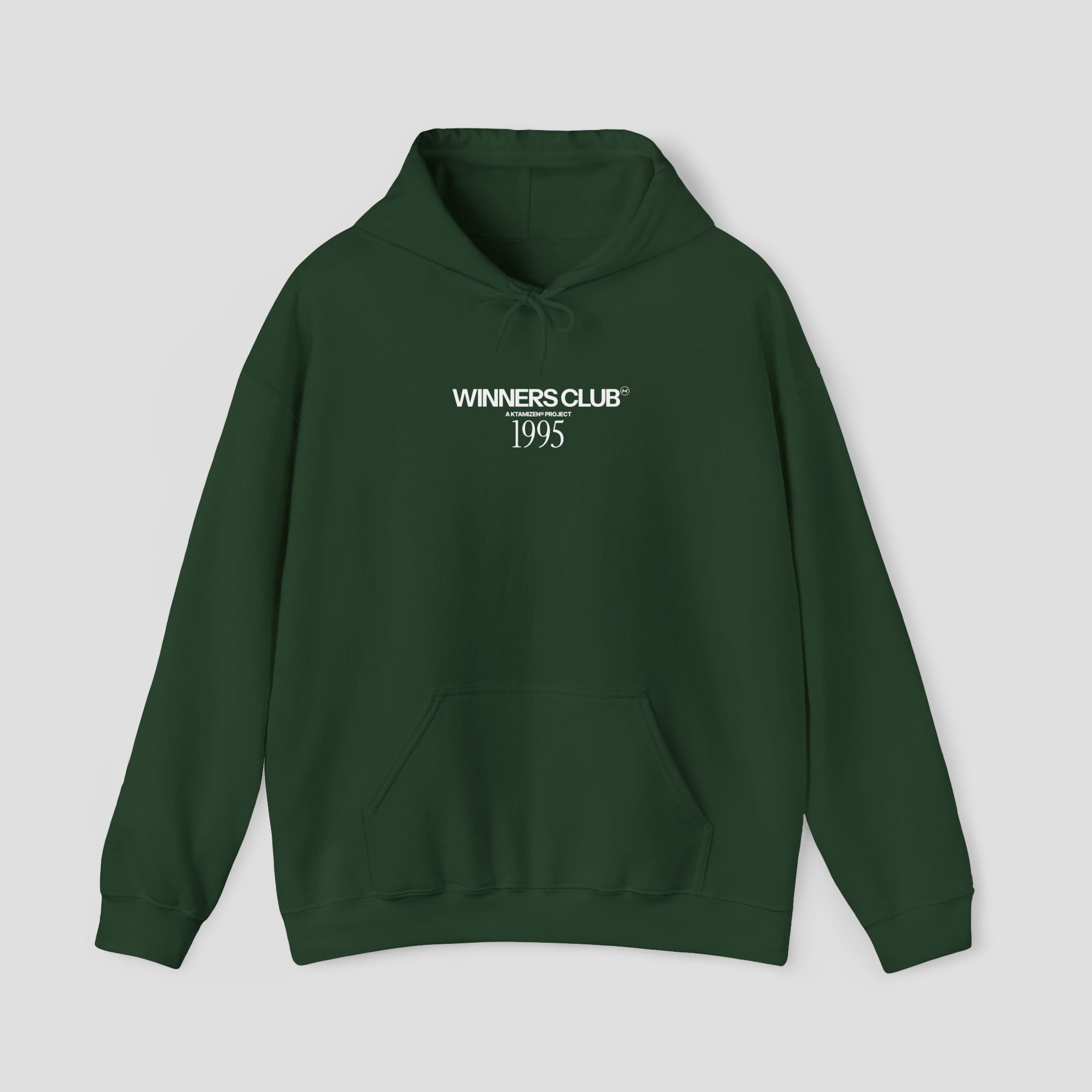 WINNERS CLUB PINE GREEN HOODIE