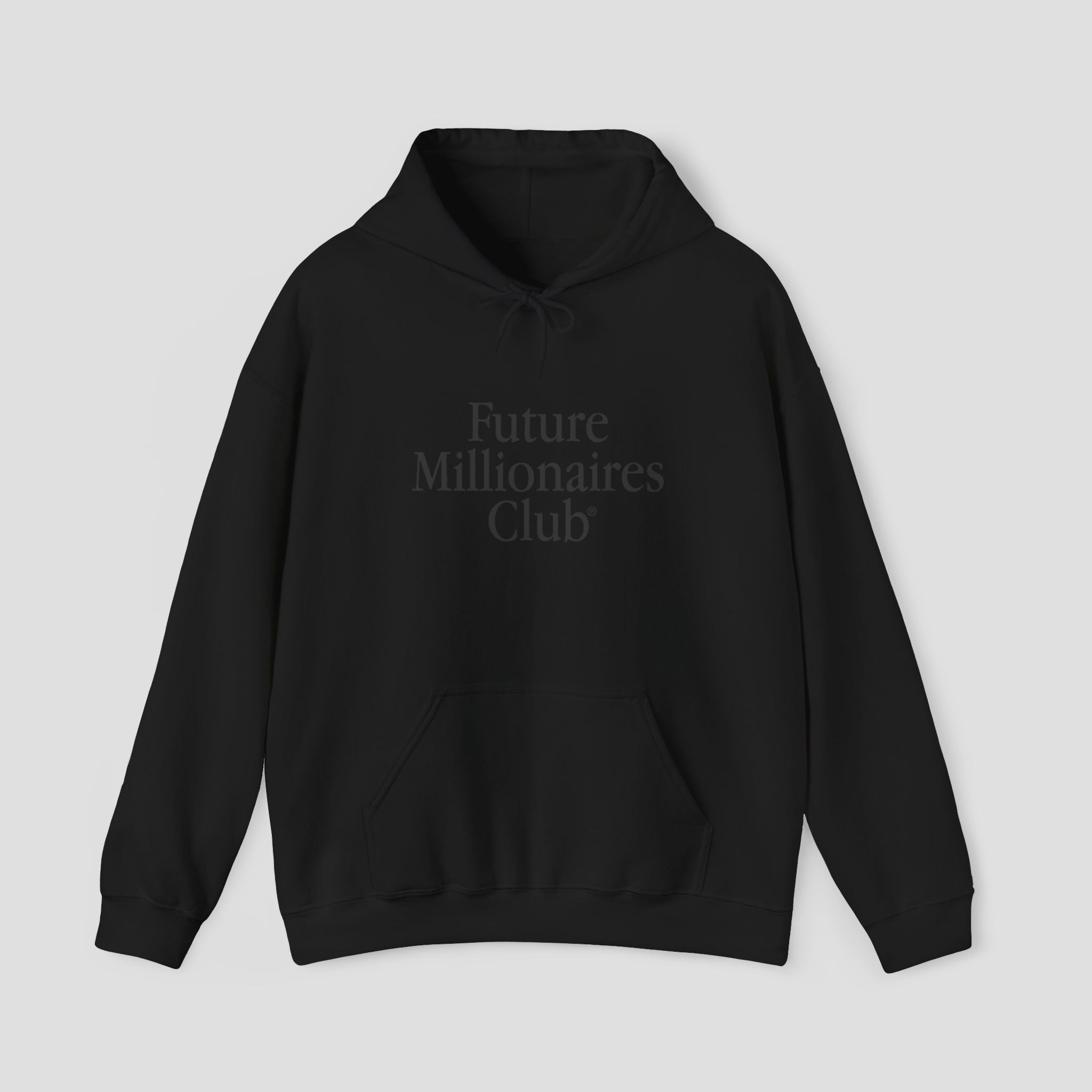 FUTURE MILLIONAIRES CLUB BLACK EDITION HOODIE