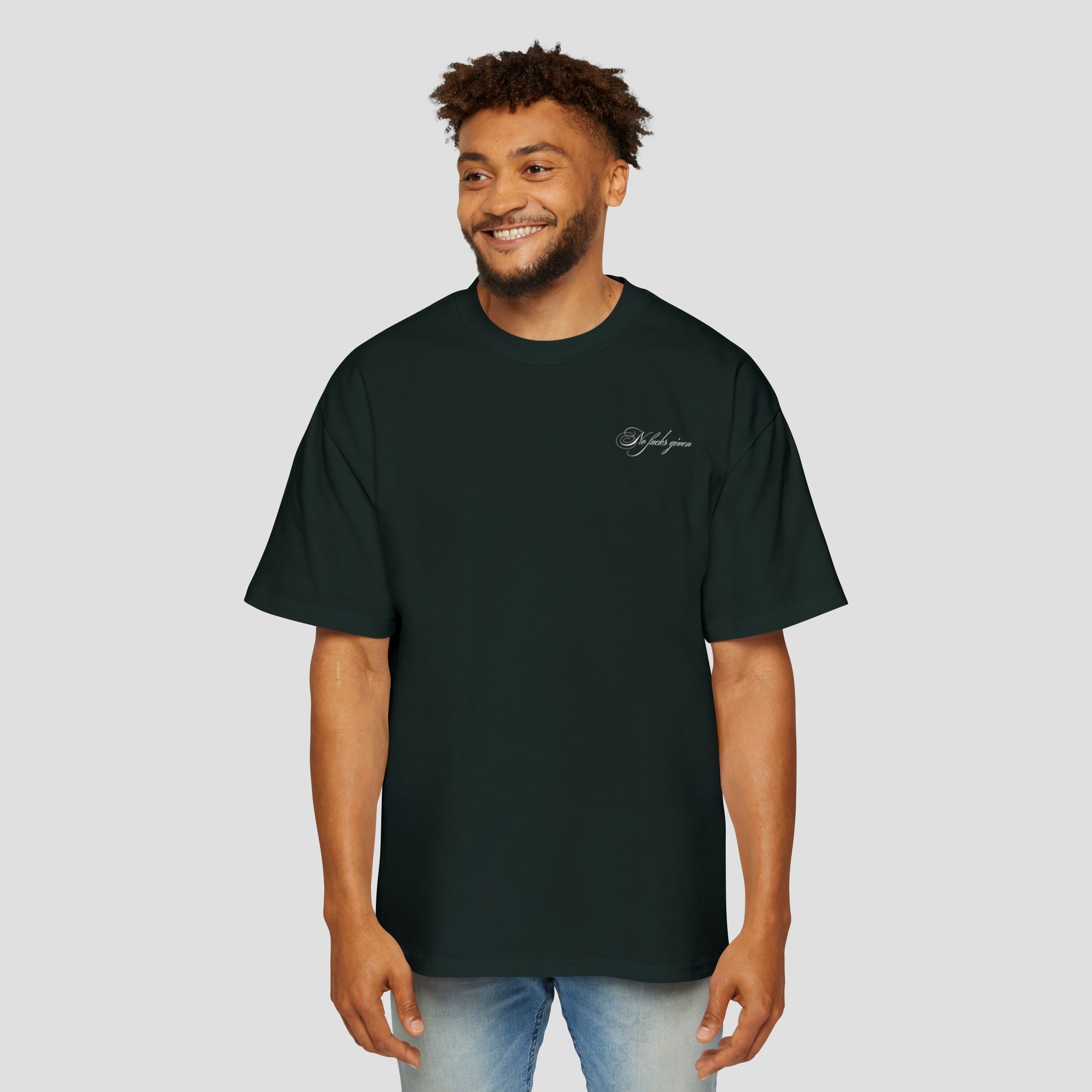 NO FUC*S GIVEN HEAVY OVERSIZED TEE