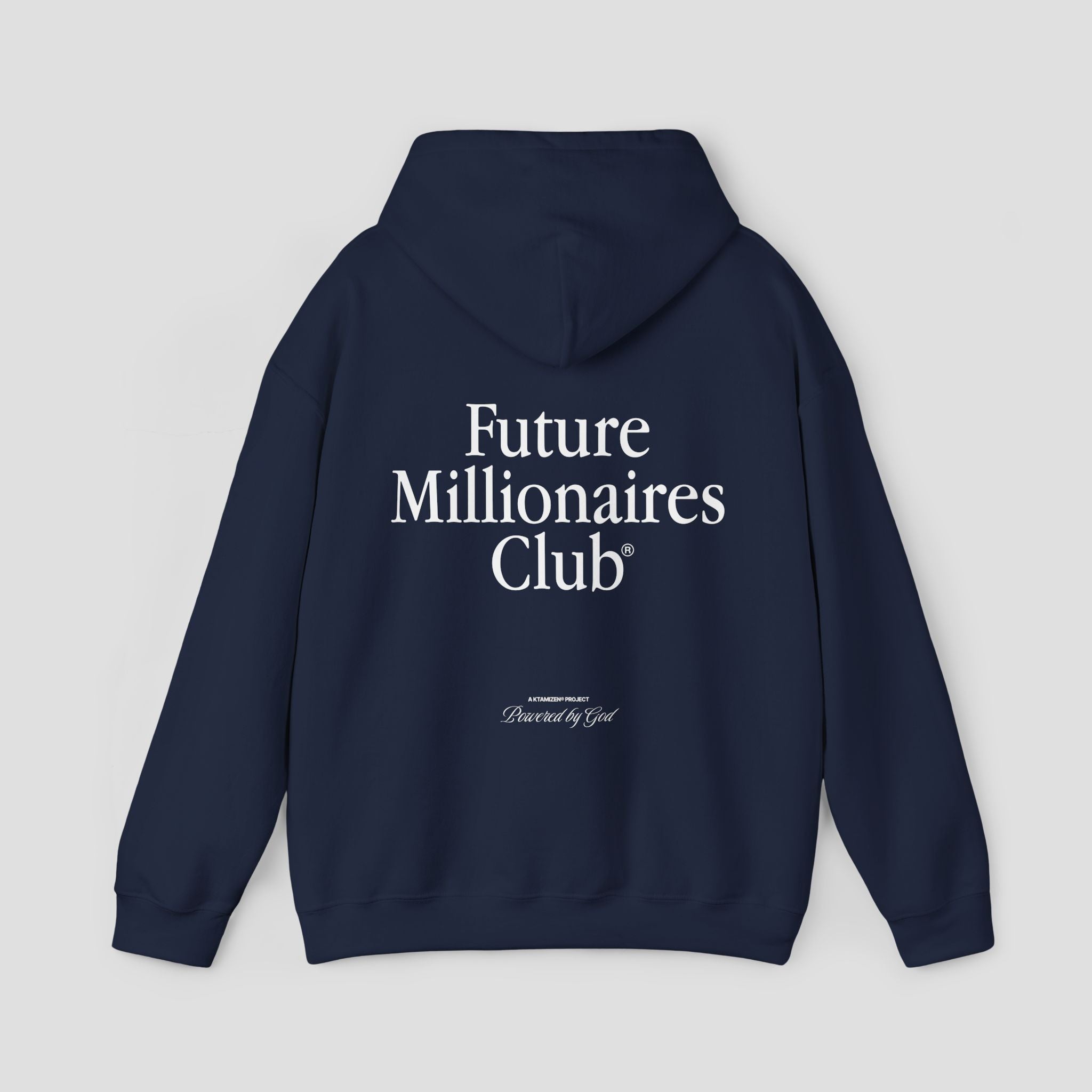 FUTURE MILLIONAIRES CLUB NAVY HOODIE