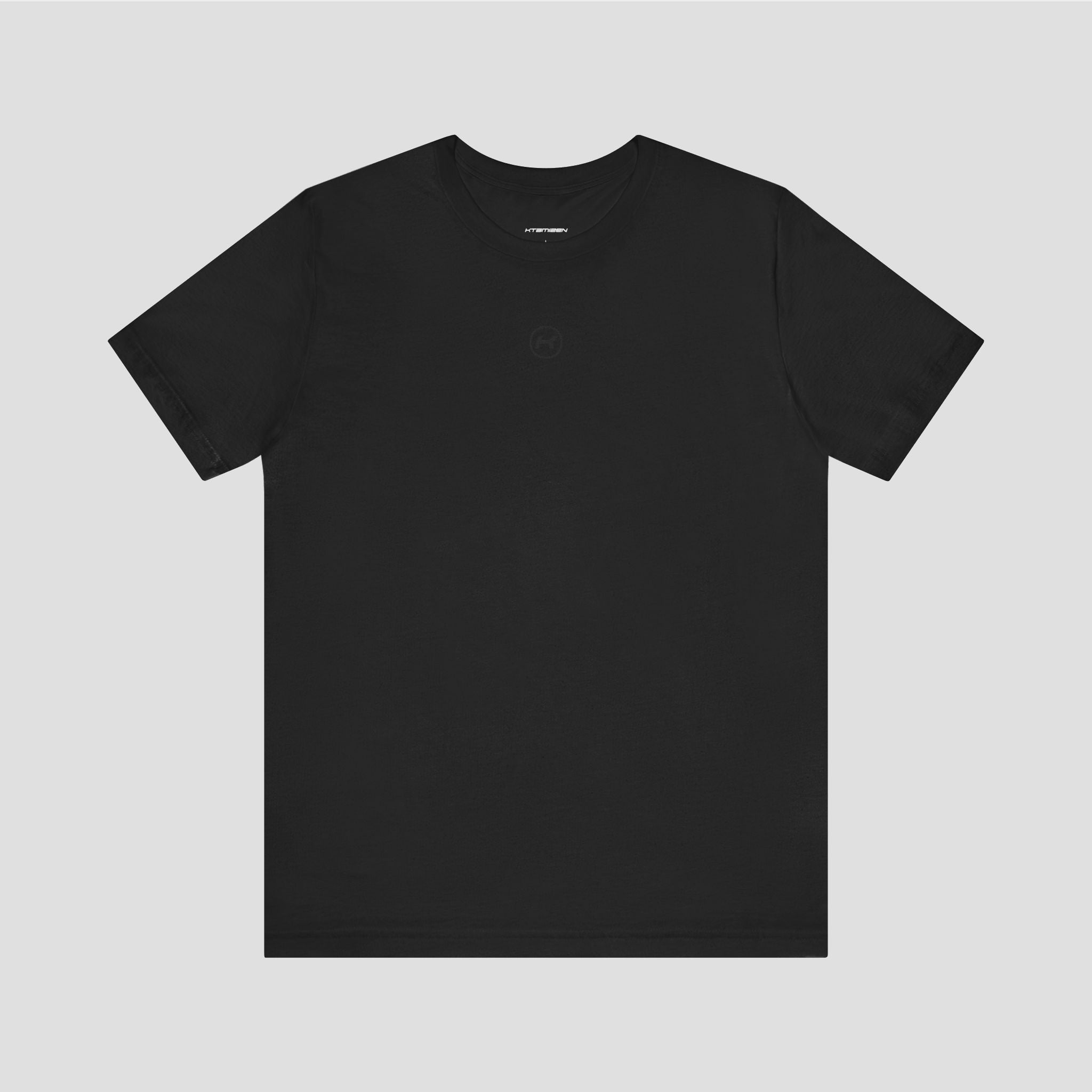 SIMPLE K LOGO BLACK PREMIUM T-SHIRT